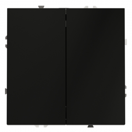 Выключатель двухклавишный Voltum S70 VLS020108