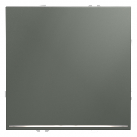 Проходной переключатель одноклавишный с подсветкой Voltum S70 VLS010406