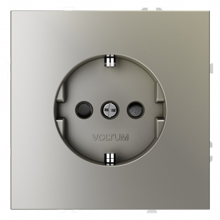 Розетка со шторками Voltum S70 VLS040204