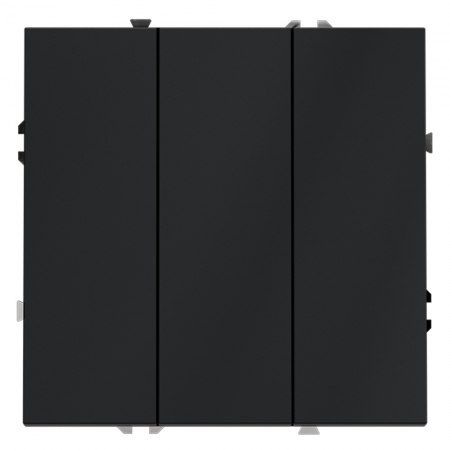 Выключатель трехклавишный Voltum S70 VLS030107