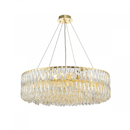 Подвесная люстра Indigo Vortice 12050/18P Gold V000598