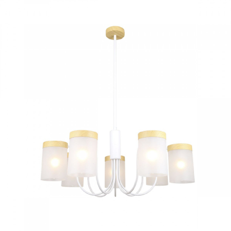 Люстра на штанге Escada Harmony 1172/7P White