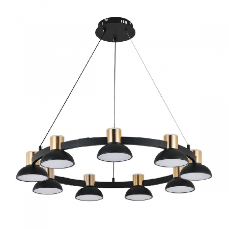 Подвесная люстра Indigo Traforo 11059/9P Black V000183L