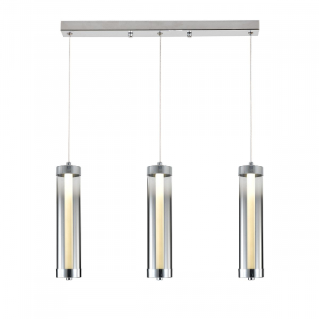 Подвесной светильник Indigo Rilucente 11061/3P Chrome V000148L