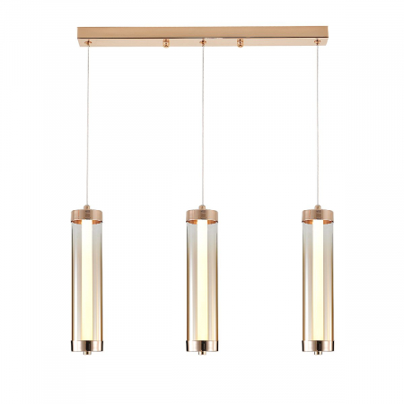 Подвесной светильник Indigo Rilucente 11061/3P Gold V000150L
