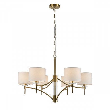 Подвесная люстра Indigo Boheme 13031/6P Brass V000525