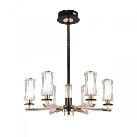 Люстра на штанге Indigo Grandioso 13038/6R Black V000185L