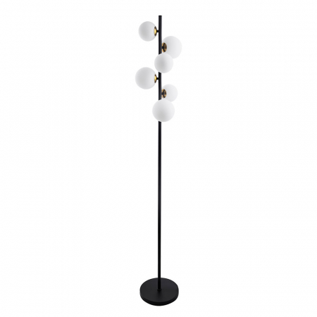 Торшер Arte Lamp Gemini A2243PN-6BK