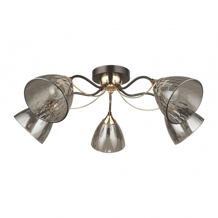 Потолочная люстра Arte Lamp Lily A4366PL-5BK