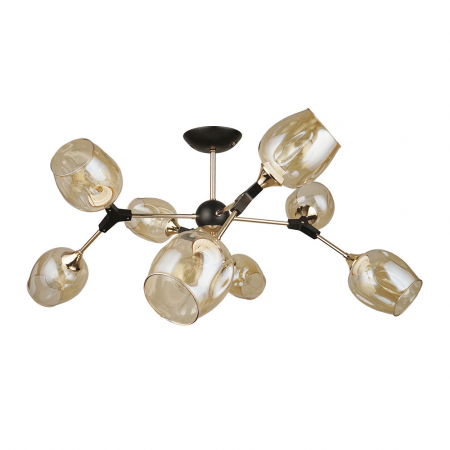 Люстра на штанге Arte Lamp Seppia A4211PL-8BK