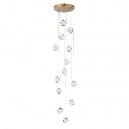 Каскадная люстра Arte Lamp Faberge A2451SP-75PB