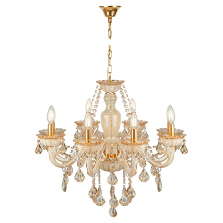 Подвесная люстра AM Group KAMILA SP8 WH