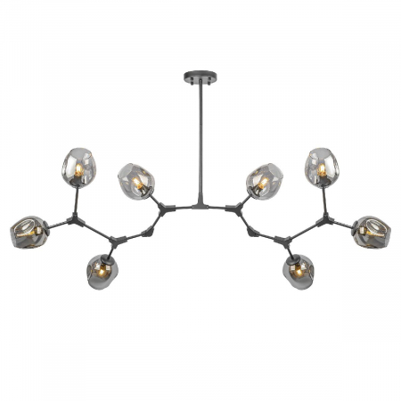 Люстра на штанге AM Group LOFT-8 BK