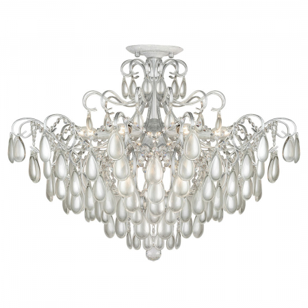 Потолочная люстра AM Group MONICA PL9 SILVER