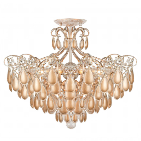 Потолочная люстра AM Group MONICA PL6 GOLD