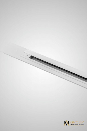 Шинопровод однофазный встраиваемый AM Group AM177V WH 2M