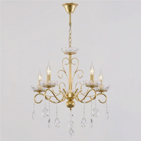 Подвесная люстра Reluce 04201-0.4-05 GOLD