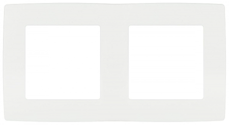 Рамка двухместная Эра 12-5002-01М Б0065736