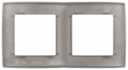 Рамка двухместная Эра 12-5002-16 Б0065737