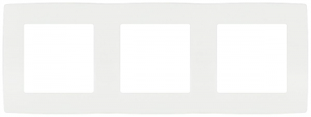 Рамка трехместная Эра 12-5003-01М Б0065738