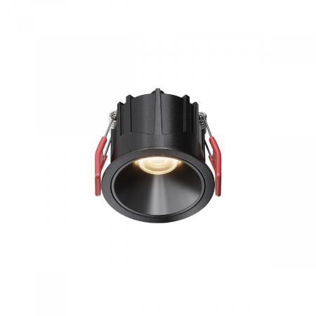 Встраиваемый светильник Maytoni Alfa LED DL043-01-10W3K-RD-B-1