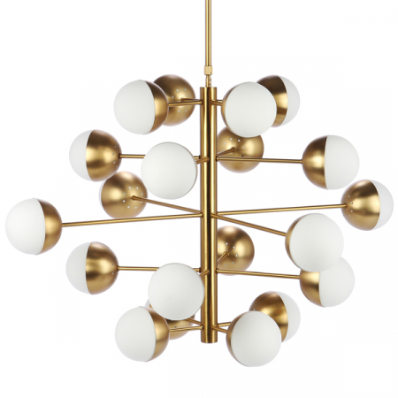 Люстра на штанге ImperiumLoft Italian Globe 75117-22