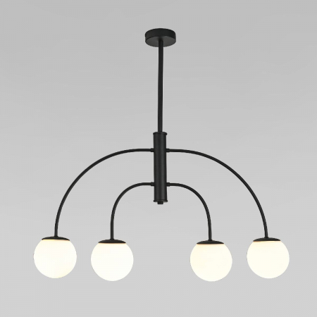 Люстра на штанге Eurosvet Cenacolo 30179/4 черный a069121