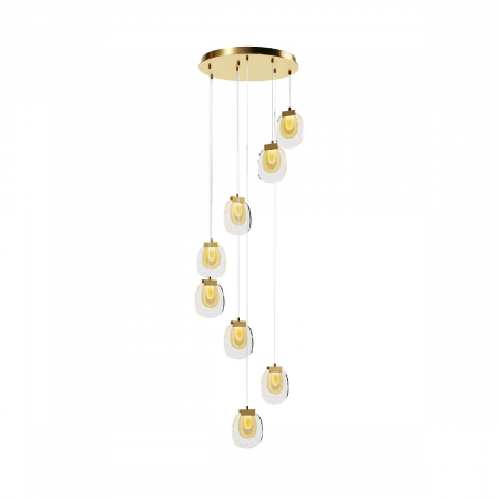 Каскадная люстра Maytoni Biology MOD367PL-L30BBSK