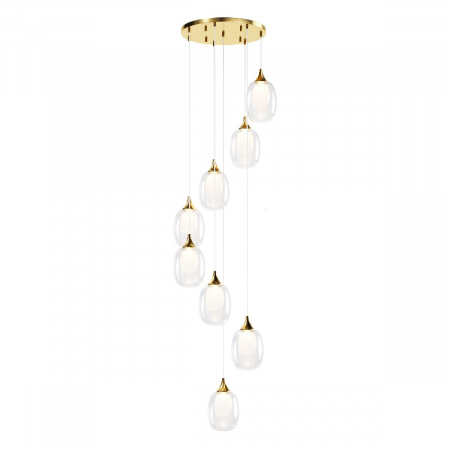 Каскадная люстра Maytoni Aura MOD016PL-08BS1