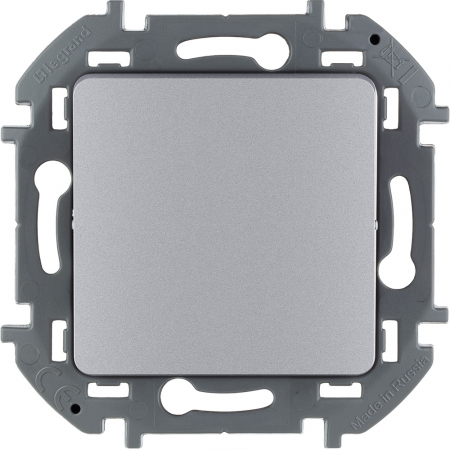 Выключатель кнопочный одноклавишный Legrand Inspiria 673692