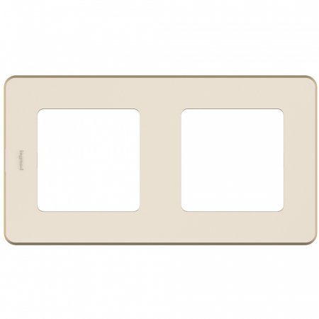 Рамка двухместная Legrand Inspiria 673941