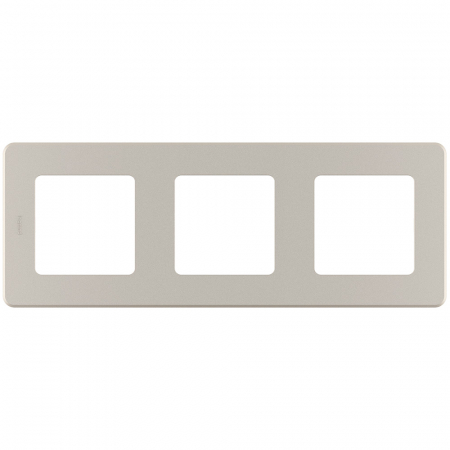 Рамка трехместная Legrand Inspiria 673958