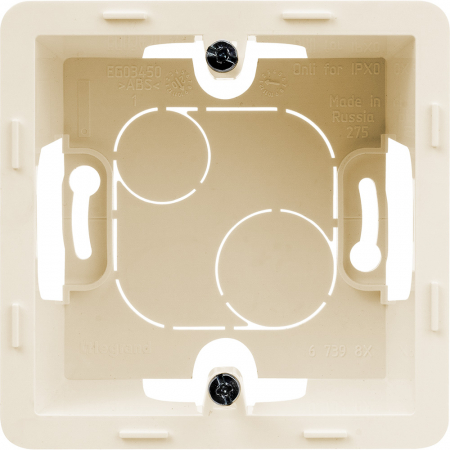 Коробка для накладного монтажа на 1 пост Legrand Inspiria 673981