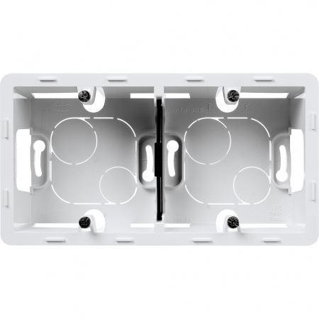 Коробка для накладного монтажа на 2 поста Legrand Inspiria 673990