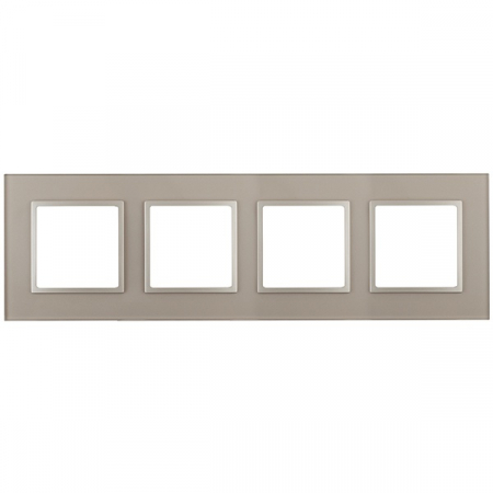 Рамка на 4 поста ЭРА Elegance 14-5104-04 Б0034527