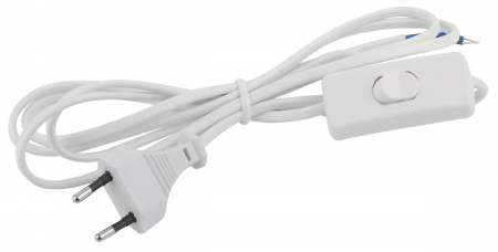 Шнур для бра Эра UX-ШВВП-S-1,8m-W Б0044071