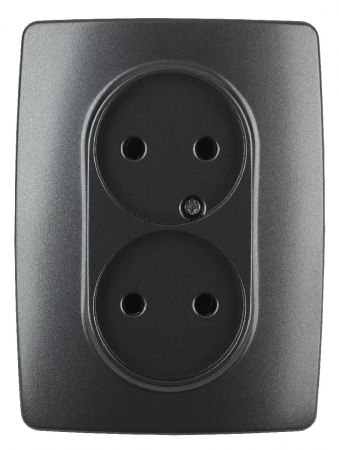 Розетка 2x2P Эра 12-2107-05 Б0031242