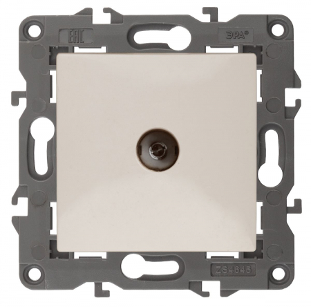 Розетка TV проходная Эра 14-3102-02 Б0034297