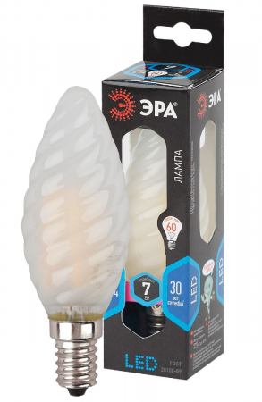 Светодиодная лампа Эра F-LED BTW-7W-840-E14 frost Б0027963