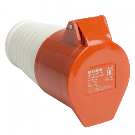 Розетка переносная Stekker RST16-215-44 49441
