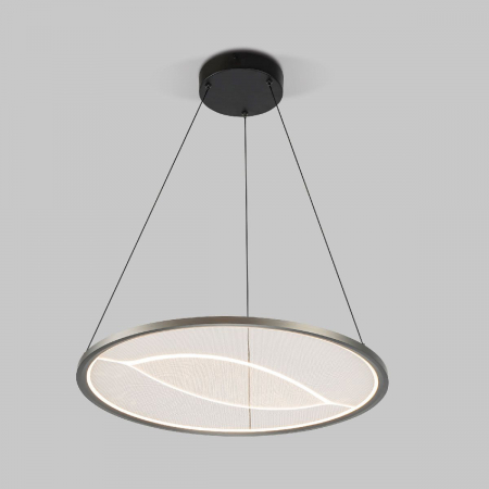 Подвесная люстра Eurosvet Occhio 40027/1 LED серый a069309