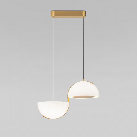 Подвесной светильник Eurosvet Emisfero 50083/2 LED золото a069299