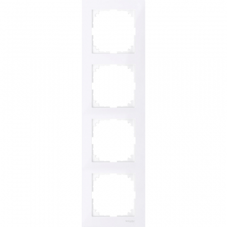Рамка на 4 поста Schneider Electric Merten MTN4040-3625