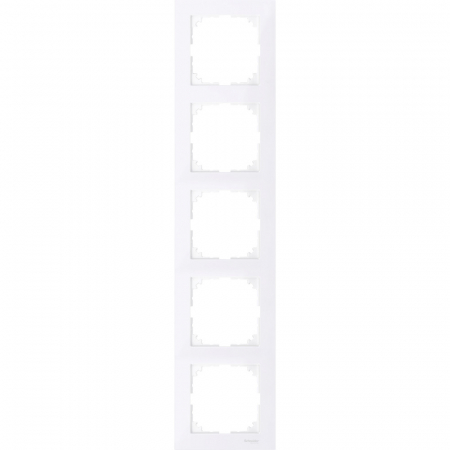 Рамка на 5 постов Schneider Electric Merten MTN4050-3625