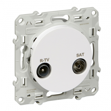 Розетка R-TV/SAT Schneider Electric Odace S52R456