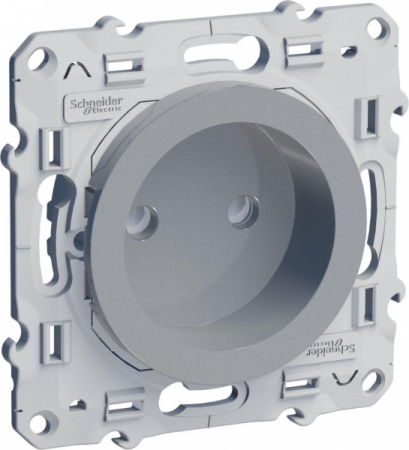 Розетка со шторками Schneider Electric Odace S53R033