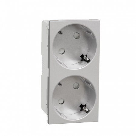 Розетка со шторками Schneider Electric Unica NU306630