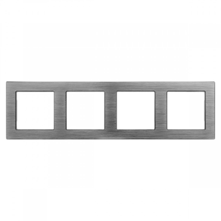 Рамка на 4 поста Arlight FRM-PRESTO-ALS-4-GR 043863