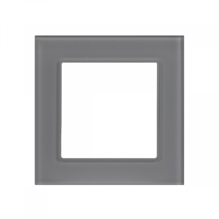 Рамка на 1 пост Arlight FRM-GLARE-GS-1-GR 043788