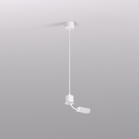 Подвод питания для подвесного монтажа трека Denkirs Smart Base TR2124-WH